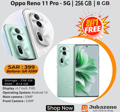 Oppo Reno 11 256GB ( buy 1 Get 1 Free)