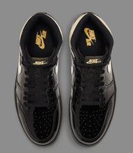 Air Jordan 1 High OG Black Metallic Gold