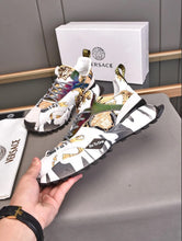 White colorful thick Soled Comfortable Sport Shoes